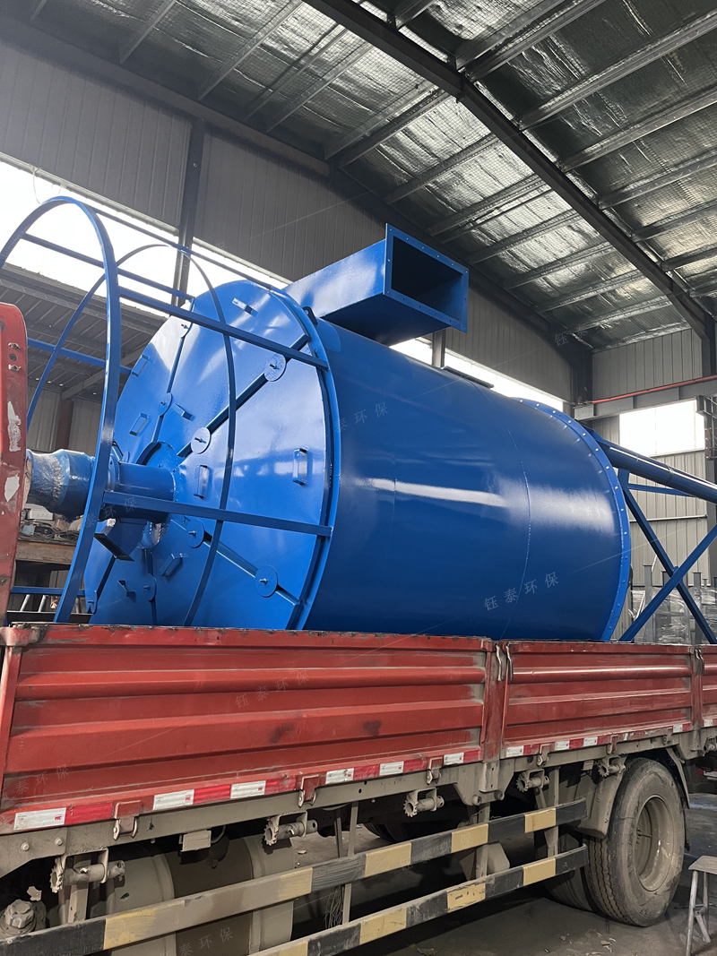 ZC機械回轉反吹風扁布袋除塵器